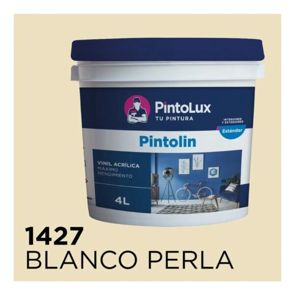 Pintolin 4 Lts. Blanco Perla Pintolin 4 Lts. Blanco Perla