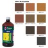 2065-1  Tinte al alcohol 1lt NEGRO Tinte al alcohol 1 Lt. Negro