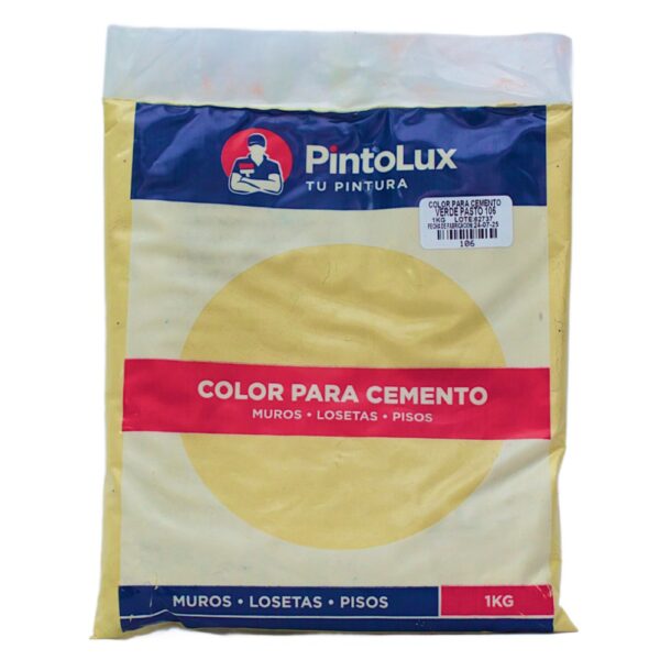 Color para cemento 1kg   Verde Pasto Color para cemento 1kg Verde Pasto