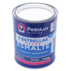 Esmalte 5 estrellas 500ml. Blanco