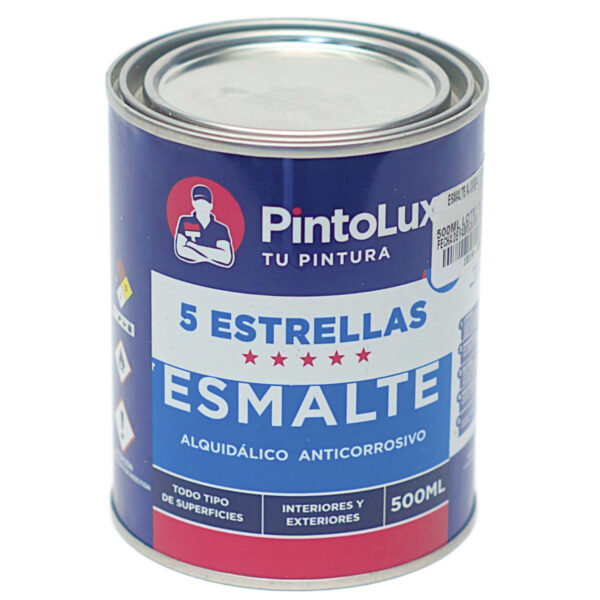 Mercado Libre Esmalte 5 estrellas 500ml. Blanco
