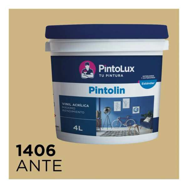 Pinturas ante 02 Pintolin 4 Lts. Ante