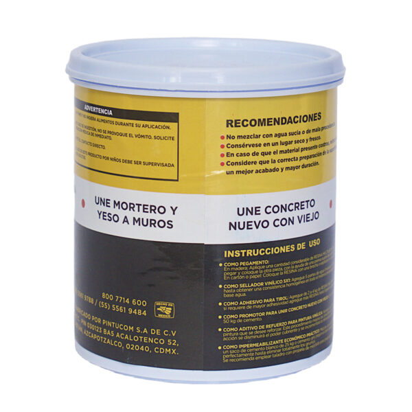 Resina Multiusos Adhesivo Para Interiores Y Exteriores 1 Kg