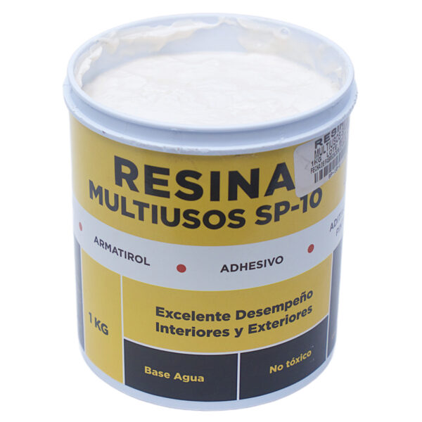 Resina Multiusos Adhesivo Para Interiores Y Exteriores 1 Kg