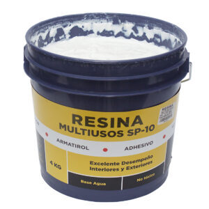 Resina Multiusos Adhesivo Para Interiores Y Exteriores 4 Kg