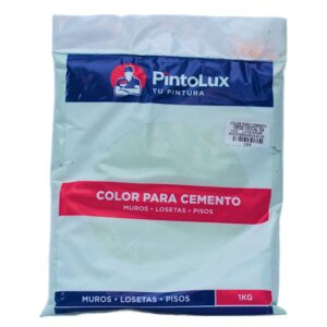 Color para cemento 1kg   Verde cristal Color para cemento 1kg Verde cristal