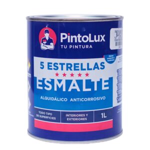 Esmalte 5 Estrellas 1 Lt. Blanco, Pintolux Esmalte 5 Estrellas 1 Lt. Blanco, Pintolux