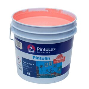 1412-4 Pintolin Rosa Fresco Pintolin 4 Lts. Rosa Fresco