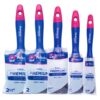 Combo De 5 Brochas Premium Pintolux Medianas