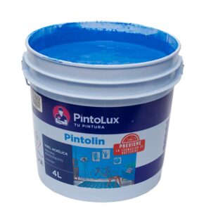 1431-4 Pintolin Azul Caribe Pintolin 4 Lts. Azul Caribe