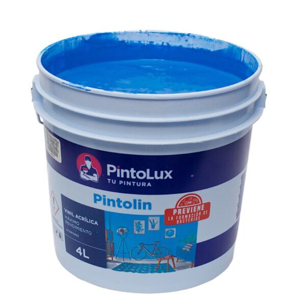 1431-4 Pintolin Azul Caribe Pintolin 4 Lts. Azul Caribe