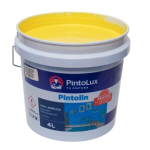 1410-4  Pintolin Amarillo Medio Pintolin 4 Lts. Amarillo Medio