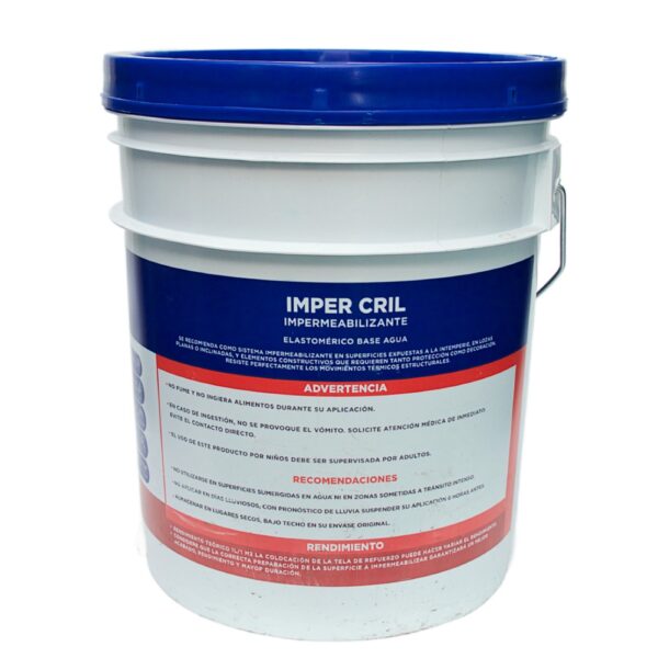 ICT5-19 Impermeabilizante base agua impercril 5 años terracota 19L Impermeabilizante base agua impercril 5 años terracota 19L