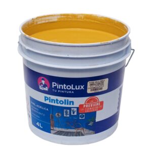 1413-4 Pintolin Amarillo Oxido Pintolin 4 Lts. Amarillo Oxido