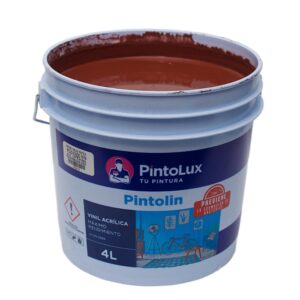 1414-4 Pintolin Rojo Oxido Pintolin 4 Lts. Rojo Oxido
